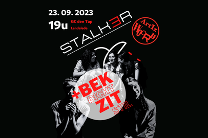 Affiche Stalker + Bekdichtzitstil